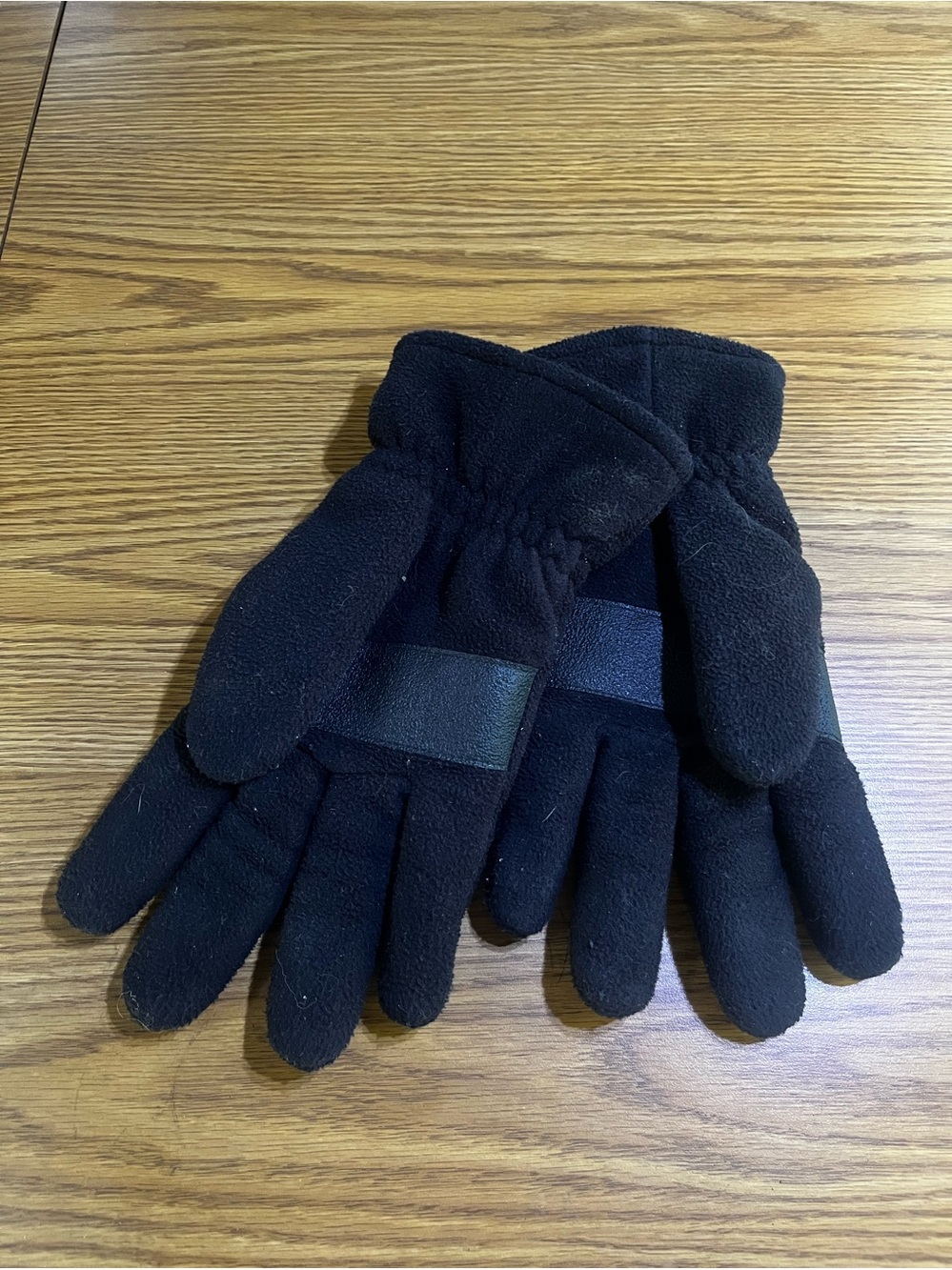 Thinsulate Sport Black Fleece Winter Gloves - Comfortable Cold-Weather Size L